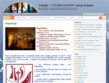 Tablet Screenshot of liturgija.si